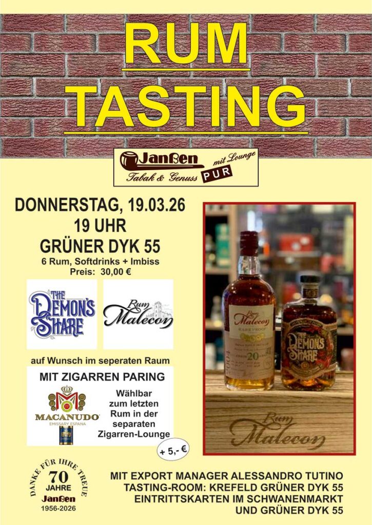 RUM TASTING19.03.